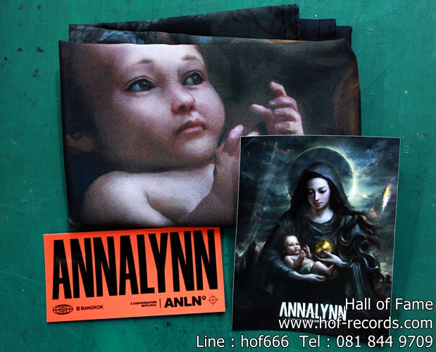 CD Annalynn - A conversation with evil ( Limited ) * New ( แถมสติ๊กเกอร์ 2 แผ่น , ถุงผ้า และกระเป๋าถือใบเล็ก )