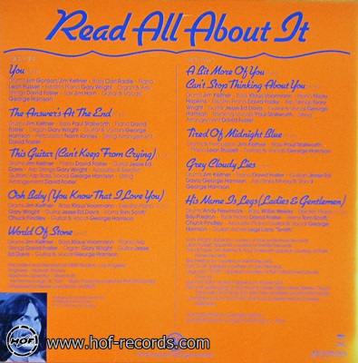 George Harrison - Extra Texture 1975 1lp