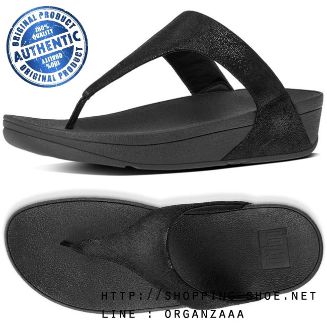 Fitflop Shimmy Suede Black Glimmer ของแท้ นำเข้าจาก USA และ UK