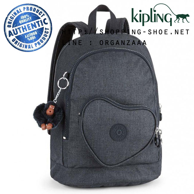 Kipling Heart Kids Backpack - Jeans True Blue (Belgium)