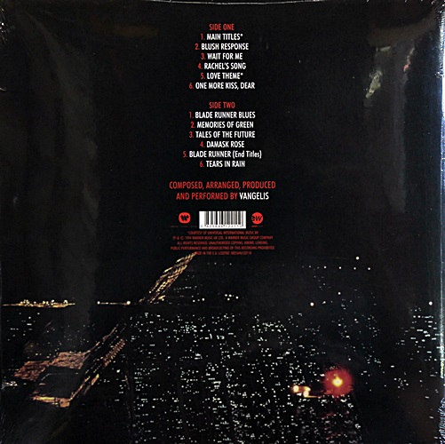 Vangelis - Blade Runner Ost. 1Lp New