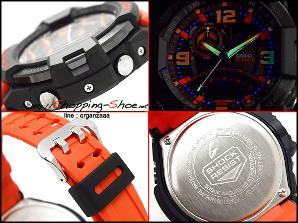 Casio G-Shock รุ่น GA-1000-4A Gravity Defier Twin Sensor ของแท้ 100% จากญี่ปุ่น