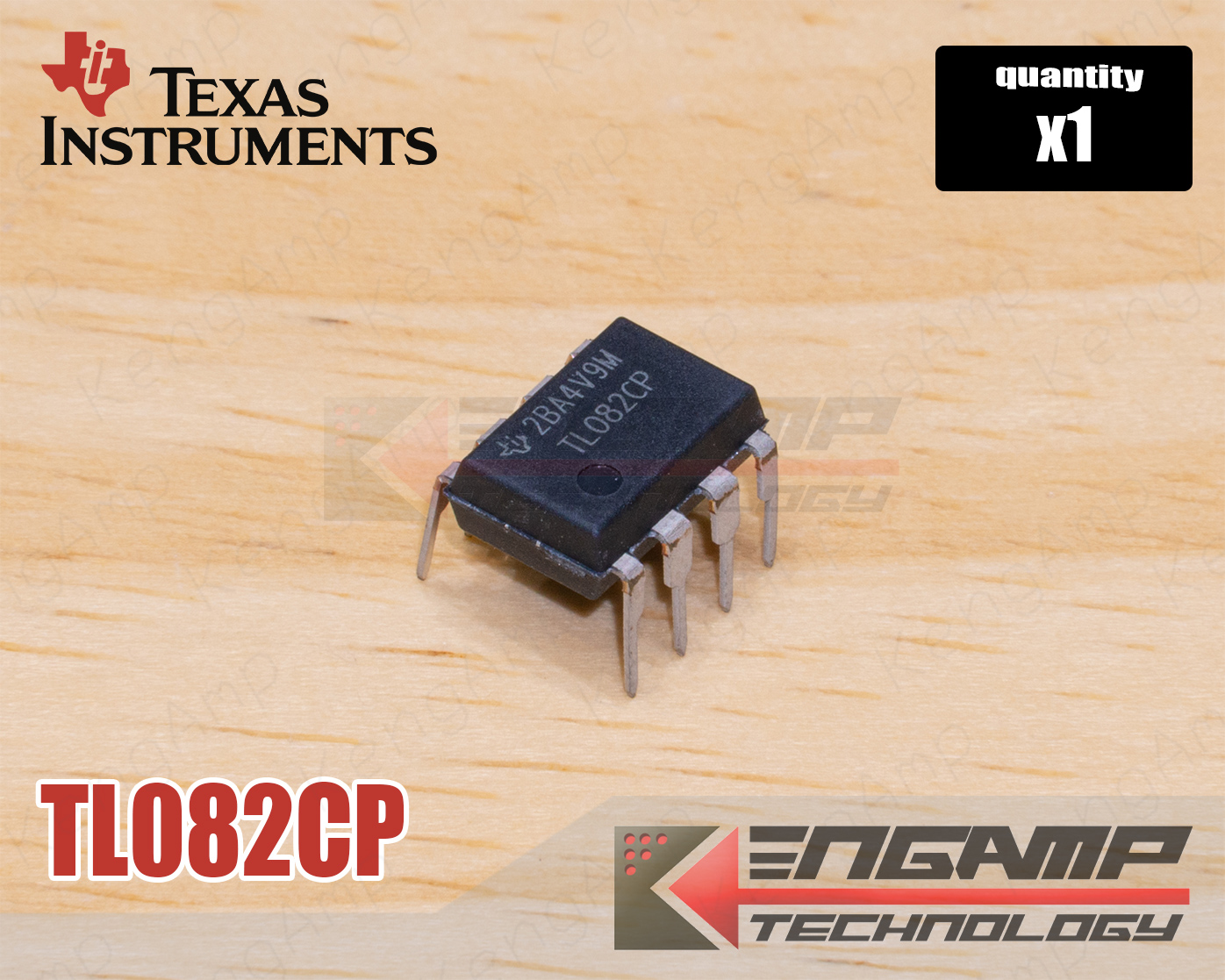 (1ตัว) [IC] TL082CP TL082 TEXUS Dual JFET Input OP-AMP