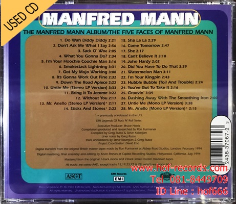 Manfred Mann (๋ US) Used CD 1 CD VG++