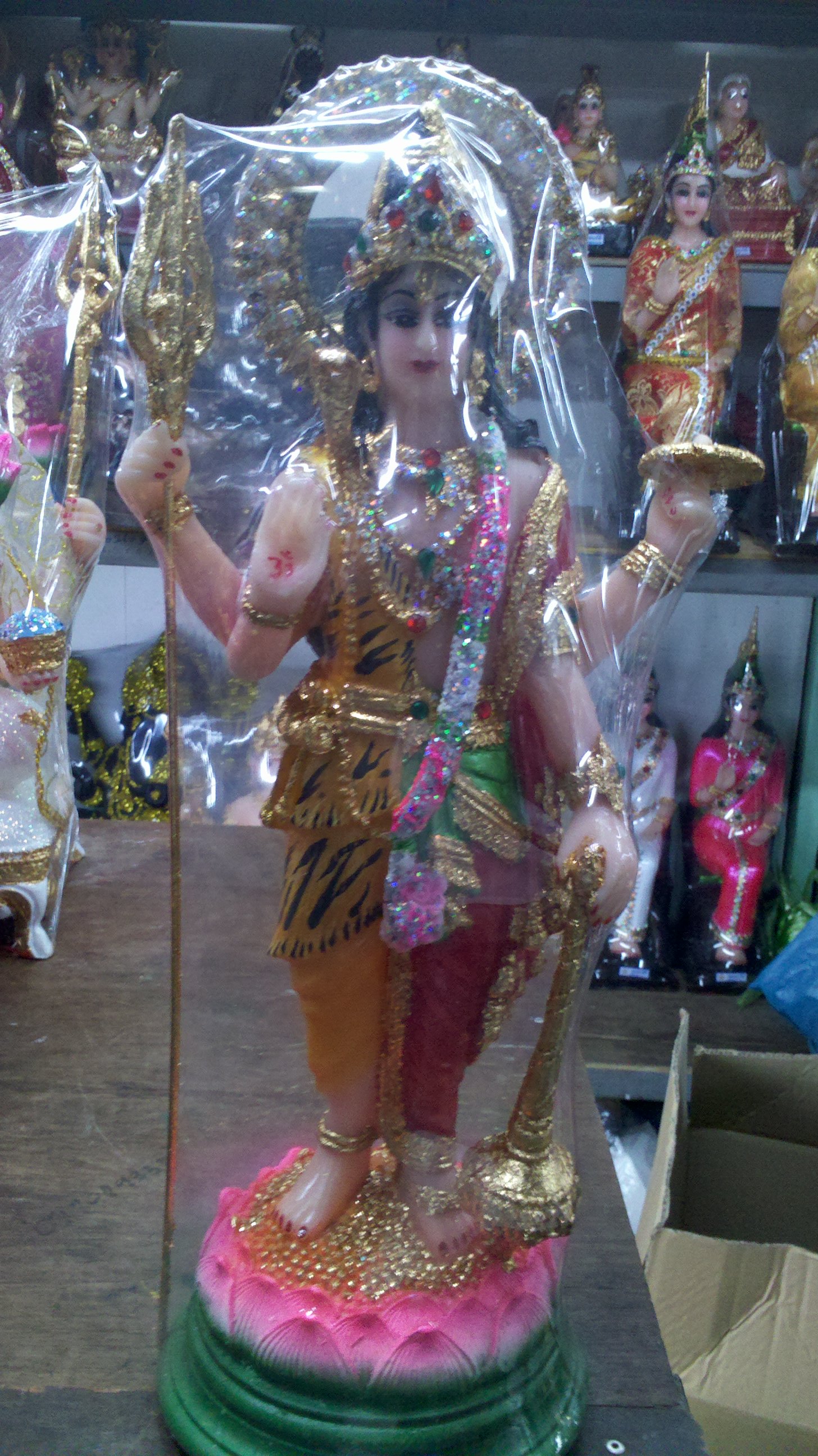 องค์พระศิวะนารายณ์ 2พ่อ หน้าตัก 7" ยืน
