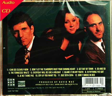 CD Holly Cole Irio - Don't smoke in bed