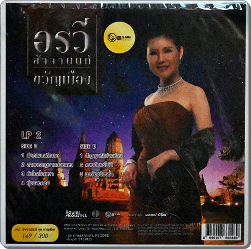 อรวี สัจจานนท์ - ขวัญเมือง 1,2 2Lp New