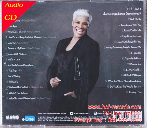 CD Dionne Warick - she's back 2cd New