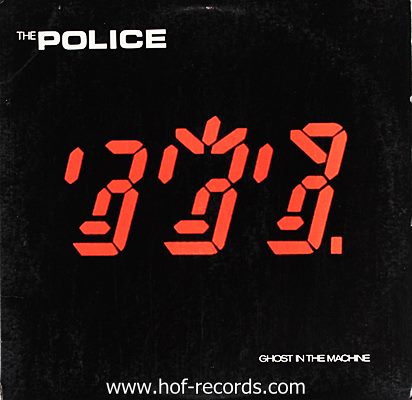The Police - Ghost In The Machine 1981 1lp