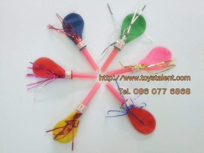 ลูกโป่งมีเสียง (แพ็ค10ใบ) - Beep Balloons