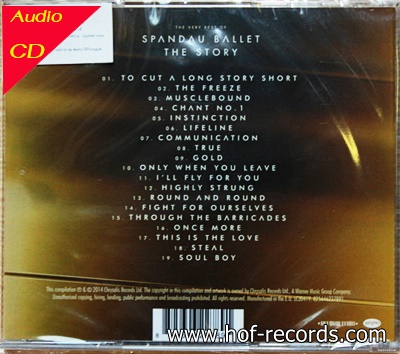 CD Spandau Ballet - the story * New