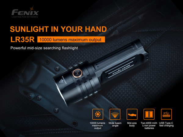 Fenix LR35R 10000ลูเมนส์