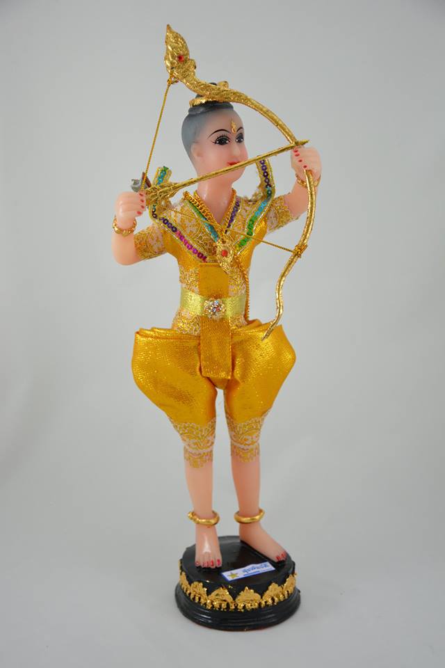 กุมารผ้ายก สูง 16" (สั่งสีสังแบบได้ตามต้องการ)