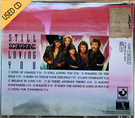 Used CD Scorpions -Loving you