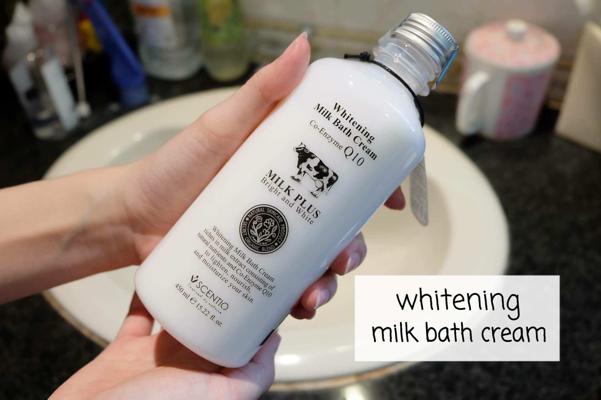 ครีมอาบน้ำนม บิวตี้บุฟเฟต์ BEAUTY BUFFET Scentio Whitening Milk Bath Cream 450 ml.