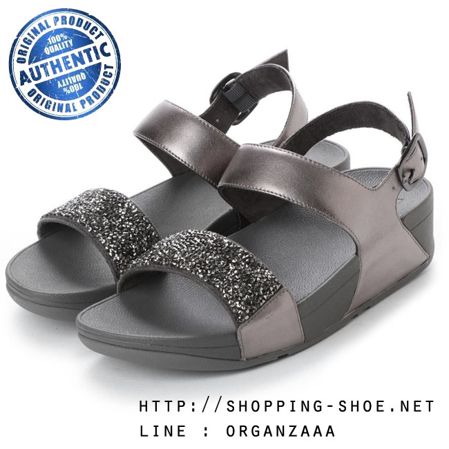 Fitflop Sparklie Crystal Sandal Pewter ของแท้ นำเข้าจาก USA และ UK