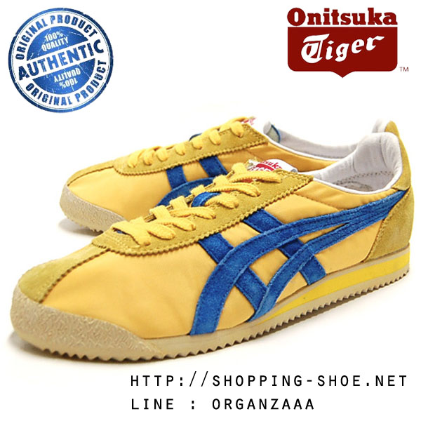 Onitsuka Tiger Corsair Vintage - Yellow / Blue ของแท้ มีกล่อง ป้ายครบ