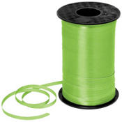 ริบบิ้นม้วนใหญ่ สีเขียวอ่อน สำหรับผูกลูกโป่ง ยาว 350 เมตร - Light Green Curling Ribbon