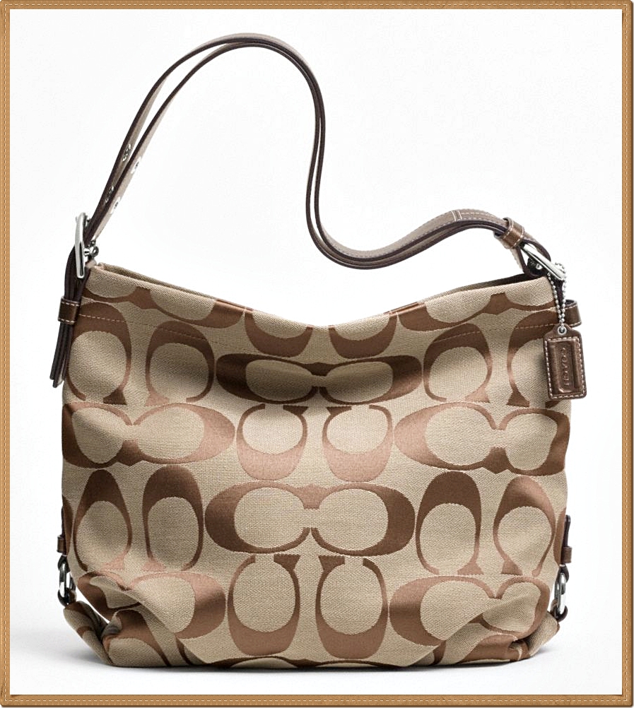 Coach 24CM Signature Duffle 15067 - Khaki
