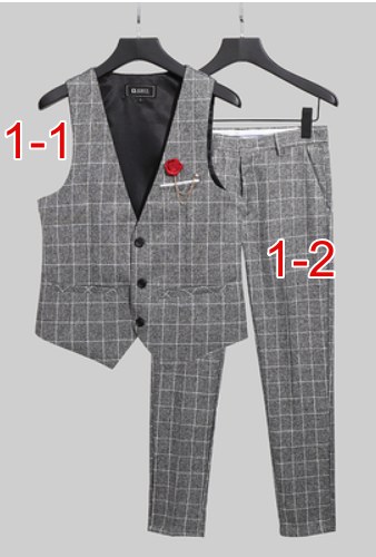 ชุดกั๊กสูท ลายทาง แบบกระดุมคู่ กระดุมผ่า แบบชุดกางเกงฟรีส่ง แต่ขายแยกเสื้อได้
