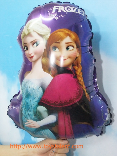 ลูกโป่งฟลอย์การ์ตูน เจ้าหญิงโฟรสเซนต์ เอลซ่า แอนนา - Frozen Princess Foil Balloon / Item No. TL-A115