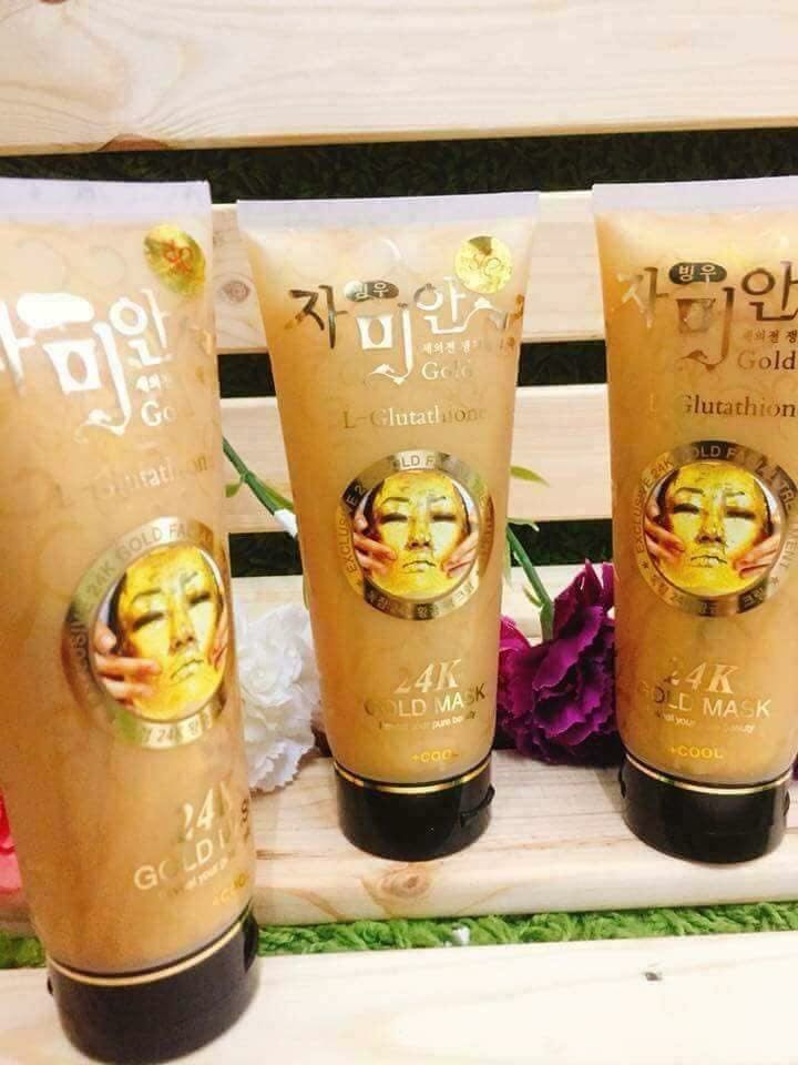 มาร์คหน้าทองคำ 24k GOLD MASK ขนาด 220 กรัม
