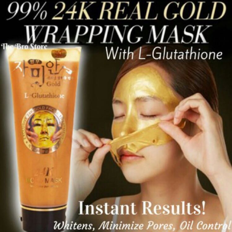 มาร์คหน้าทองคำ 24k GOLD MASK ขนาด 220 กรัม