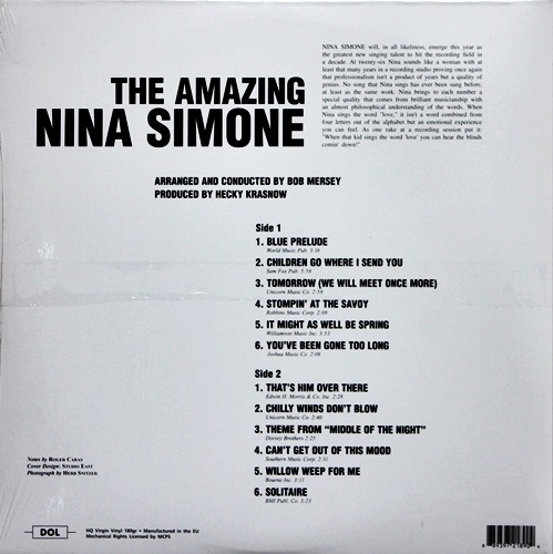 Nina Simone - The Amazing 1Lp New