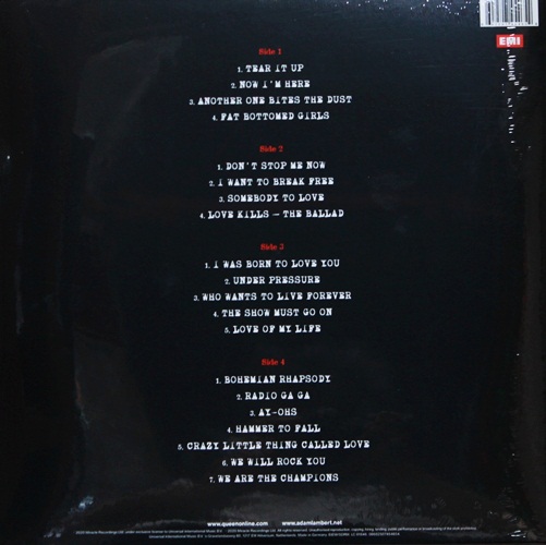 Queen+Adam Lambert - Live Around The World 2Lp N.