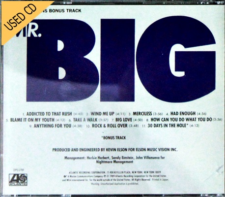 Used CD Mr. Big - Atlantic