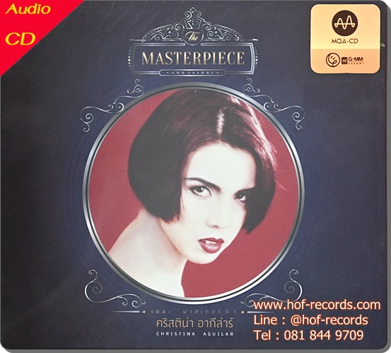 MQA-CD คริสติน่า อากีล่าร์ - Master piece (CD แผ่นทอง new 1 CD) 2023