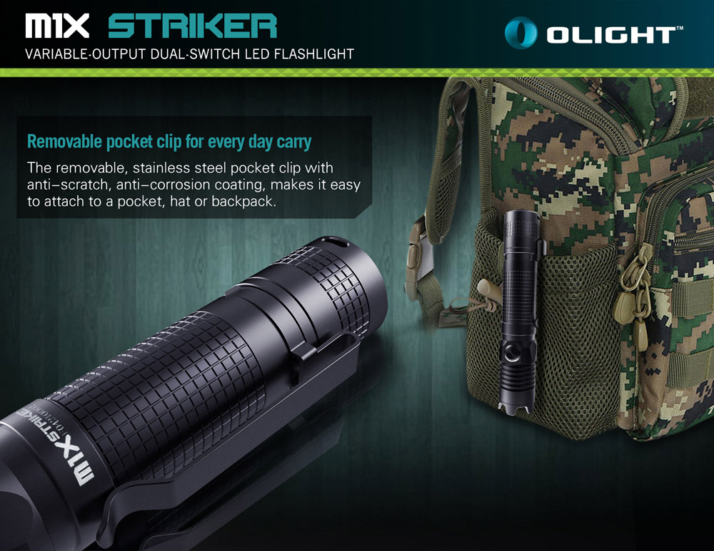 ไฟฉาย Olight M1X 1000ลูเมนส์ แถมแบตชาร์จ