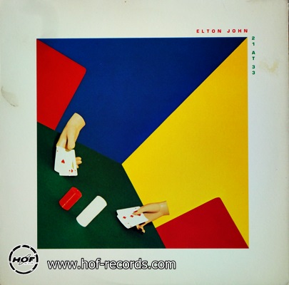 Elton John - 21 At 33 1980 1lp