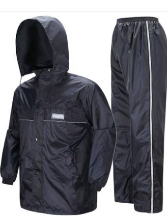 จองราคาพิเศษหลากสี!!ชุดกันฝน มีฮู้ด hood ผ้าร่ม กันลม กันน้ำ ตาข่าย No.46 48 50 52 54 แดง น้ำเงิน