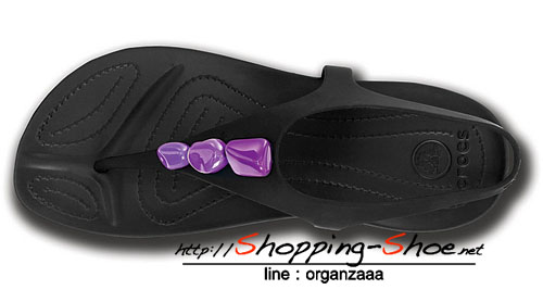Women's Crocs Sexi Aliana Black (W5) ของแท้ Outlet ไทยและฮ่องกง