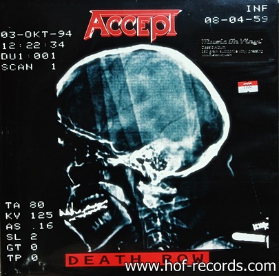 Accept - Death Row 2Lp N.