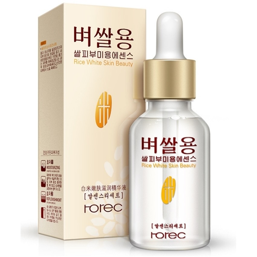 Rice white เซรั่มน้ำนมข้าว 15ml. ของเเท้