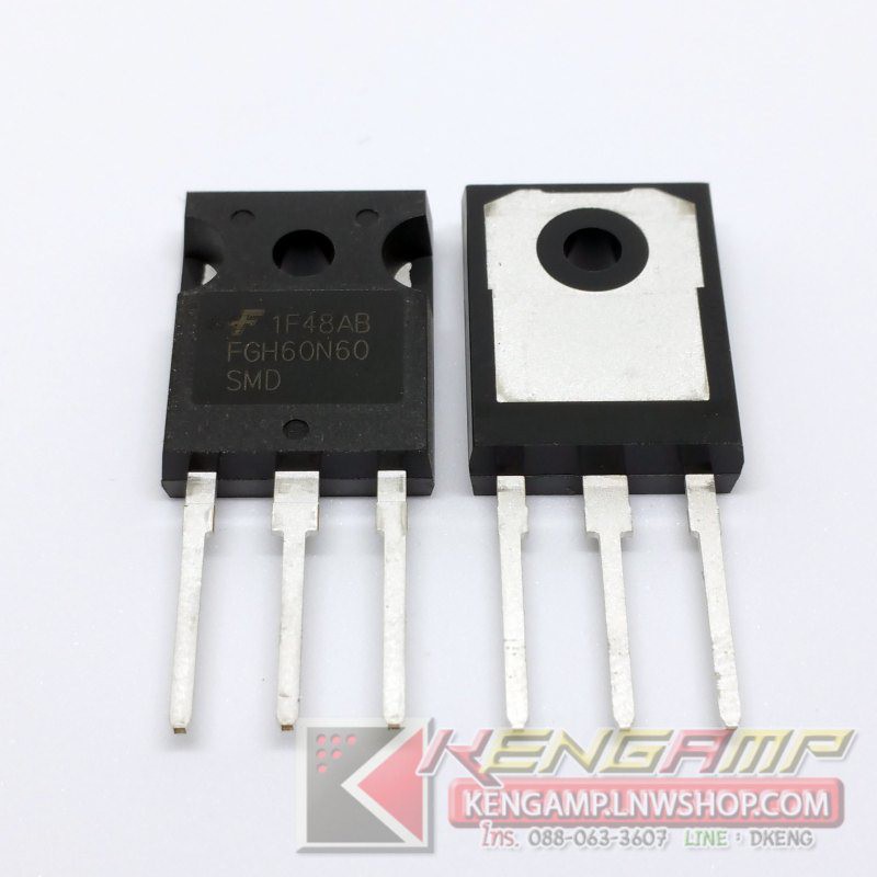 (1ตัว) [IGBT] FGH60N60SMD IGBT 60A 600V FAIRCHILD