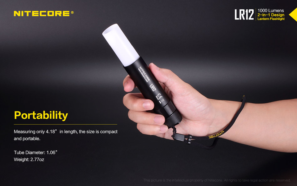 ไฟฉายตะเกียง Nitecore LR12