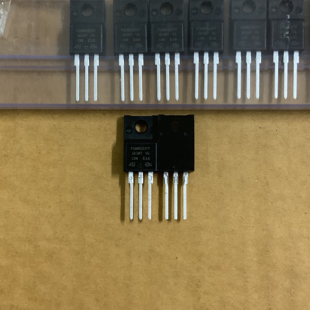 (1ตัว) [FET] STP10NK60ZFP STmicroelectronic