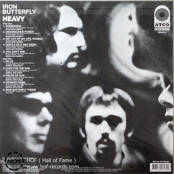Iron Butterfly - Heavy 1lp new