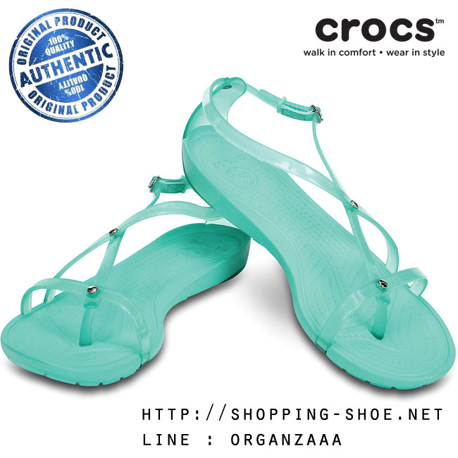 Women's Crocs Really Sexi Sandal - Island Green ของแท้ Outlet ไทยและฮ่องกง