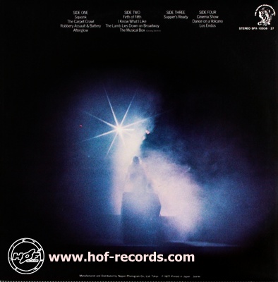 Genesis - Seconds Out 1977 2lp