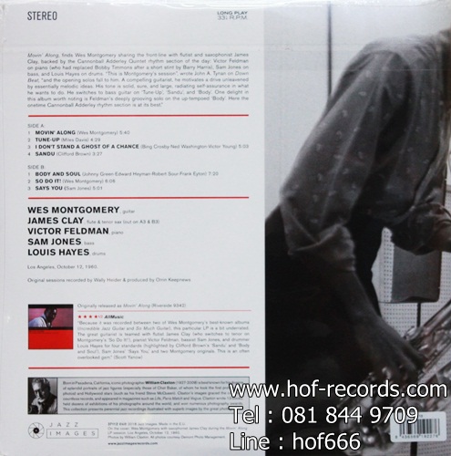 Wes Montgomery - Movin' Along 1Lp N.