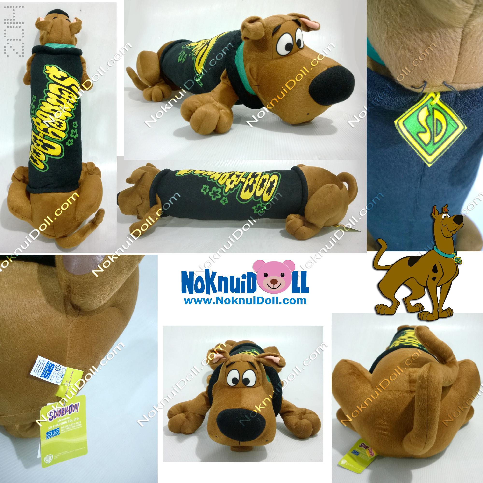 หมอนข้าง สกูปีดู มุดท่อ ScoopyDoo side pillow 26"