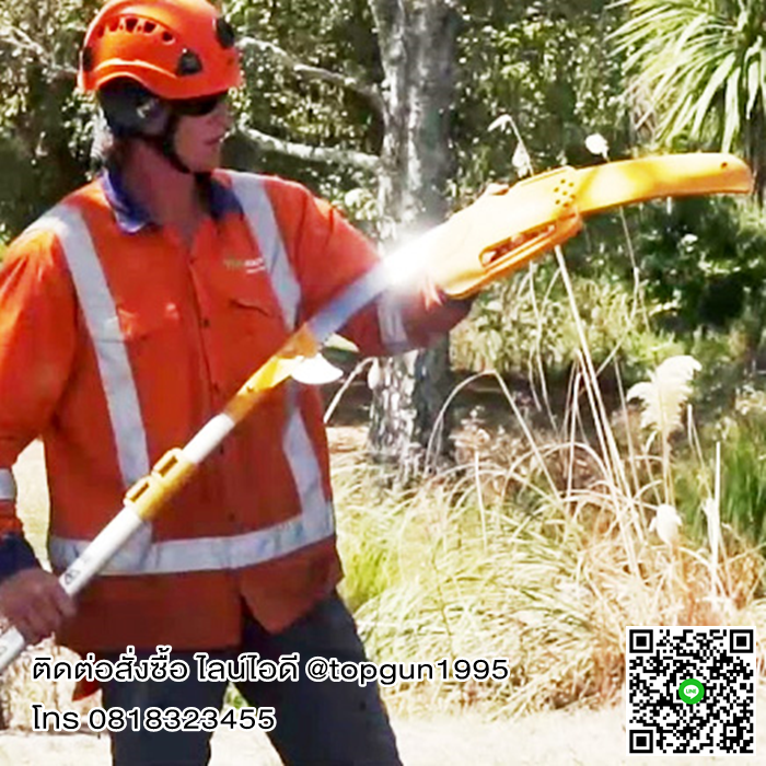 เลื่อยตัดกิ่งไม้สูง ต่อด้าม ปรับยืดได้สูงสุด 6.2 เมตร ซูกี้ ฮายาเตะ Silky Saws HAYATE 372-42