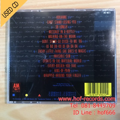 The Police - Every Breath you take the Singles ( German ) Used CD 1 Dise VG++