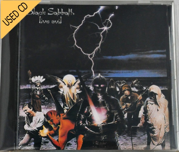 Used CD Black Subbath - Live Evil