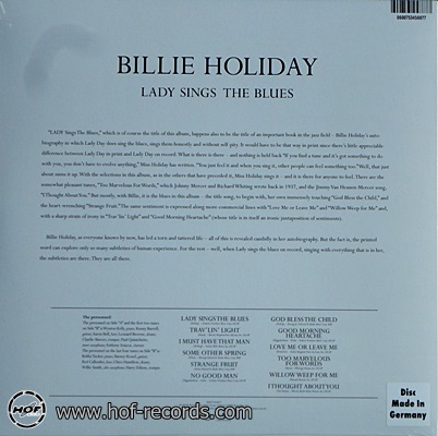 Billie Holiday - Lady Sings The Blues 1lp EU NEW