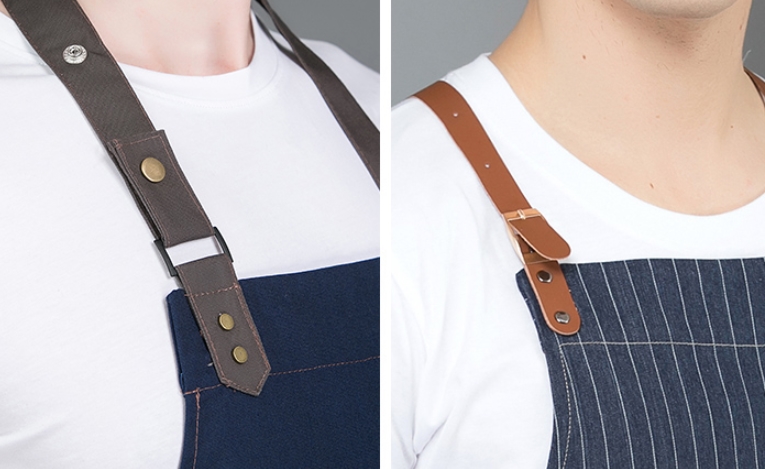 ชุดเชฟ ชุดเอี๊ยม ชุดกันเปื้อน ยีนส์ คอตตอน เอี๊ยม ผู้หญิง ผู้ชาย VIP